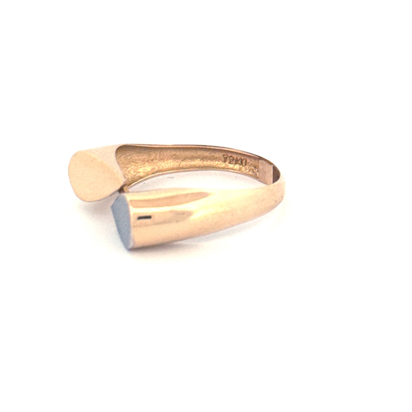 Ring Gelbgold & Weissgold 18k – Ashkbār (Tränenformen)