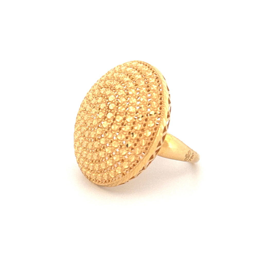 Ring Gelbgold 18k - Gooy-e Bozorg-e Aftab (Grosse Sonnenkugel)