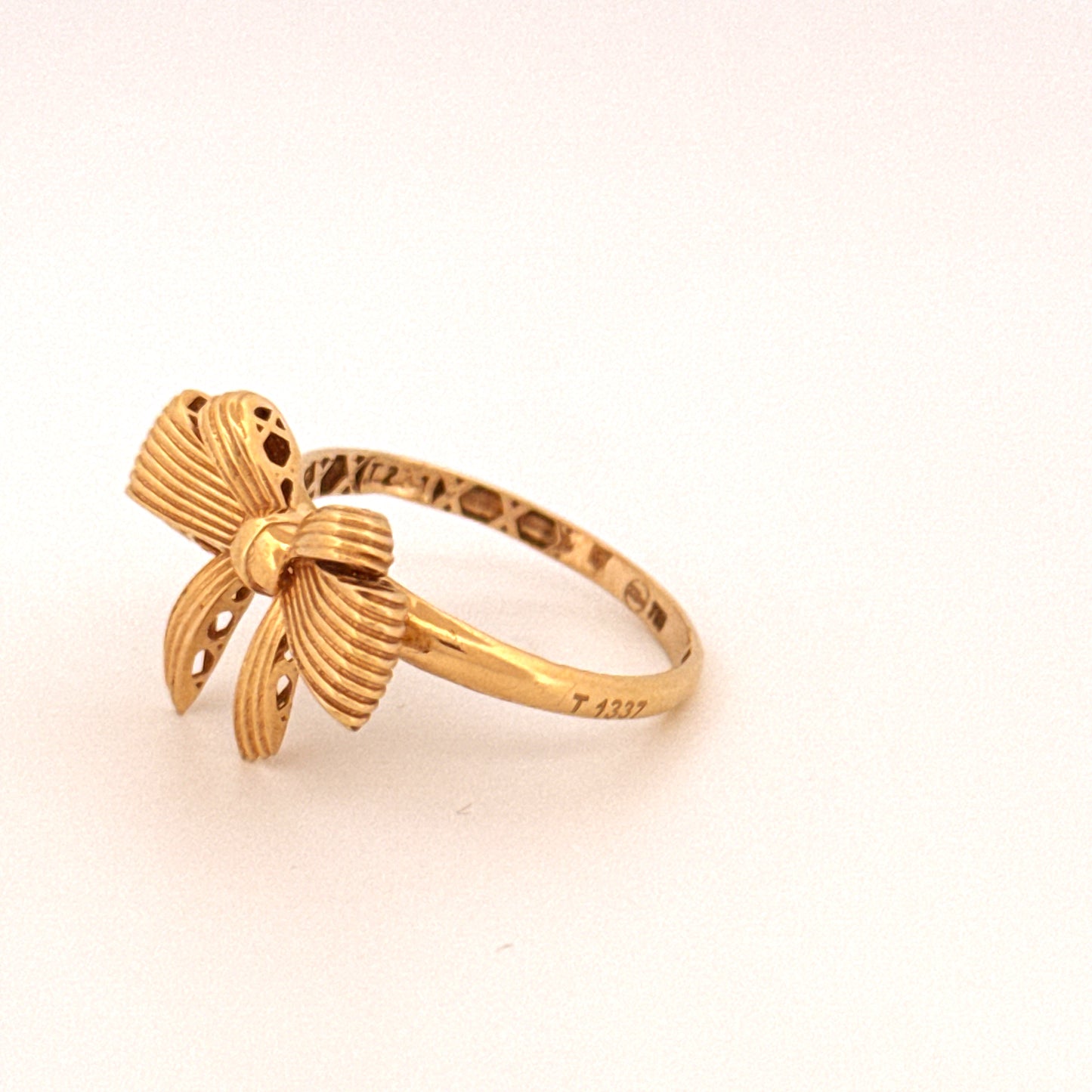 Ring Gelbgold 18k - Papillon-e Farah Diba (Schleife von Farah Diba)