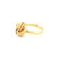 Ring Gelbgold & Weissgold 18k - Der gordische Knoten