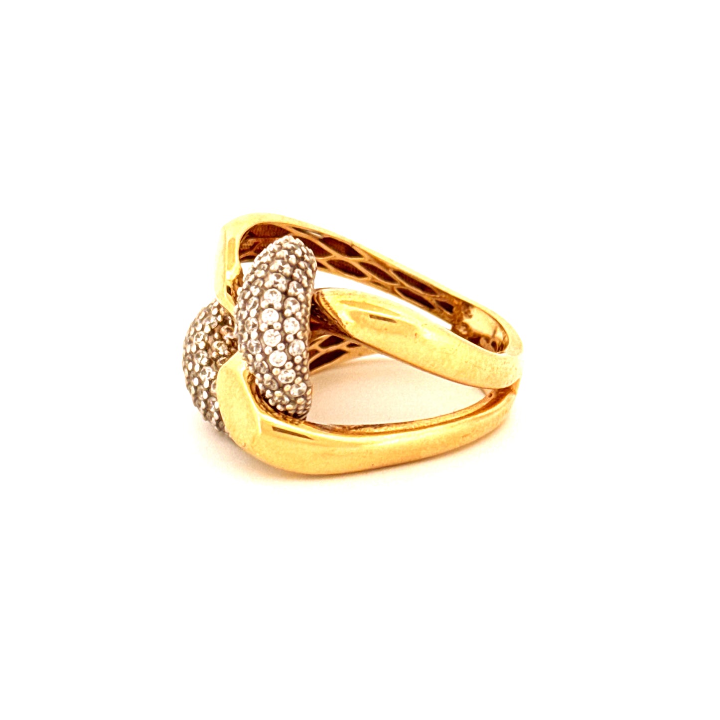 Ring Gelbgold 18k - Halgheh-ye Hamahang (Harmonische Verschlingung)