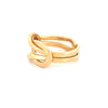 Ring Gelbgold 18k - Gereh-e Tala (Goldener Knoten)