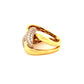 Ring Gelbgold 18k - Halgheh-ye Hamahang (Harmonische Verschlingung)