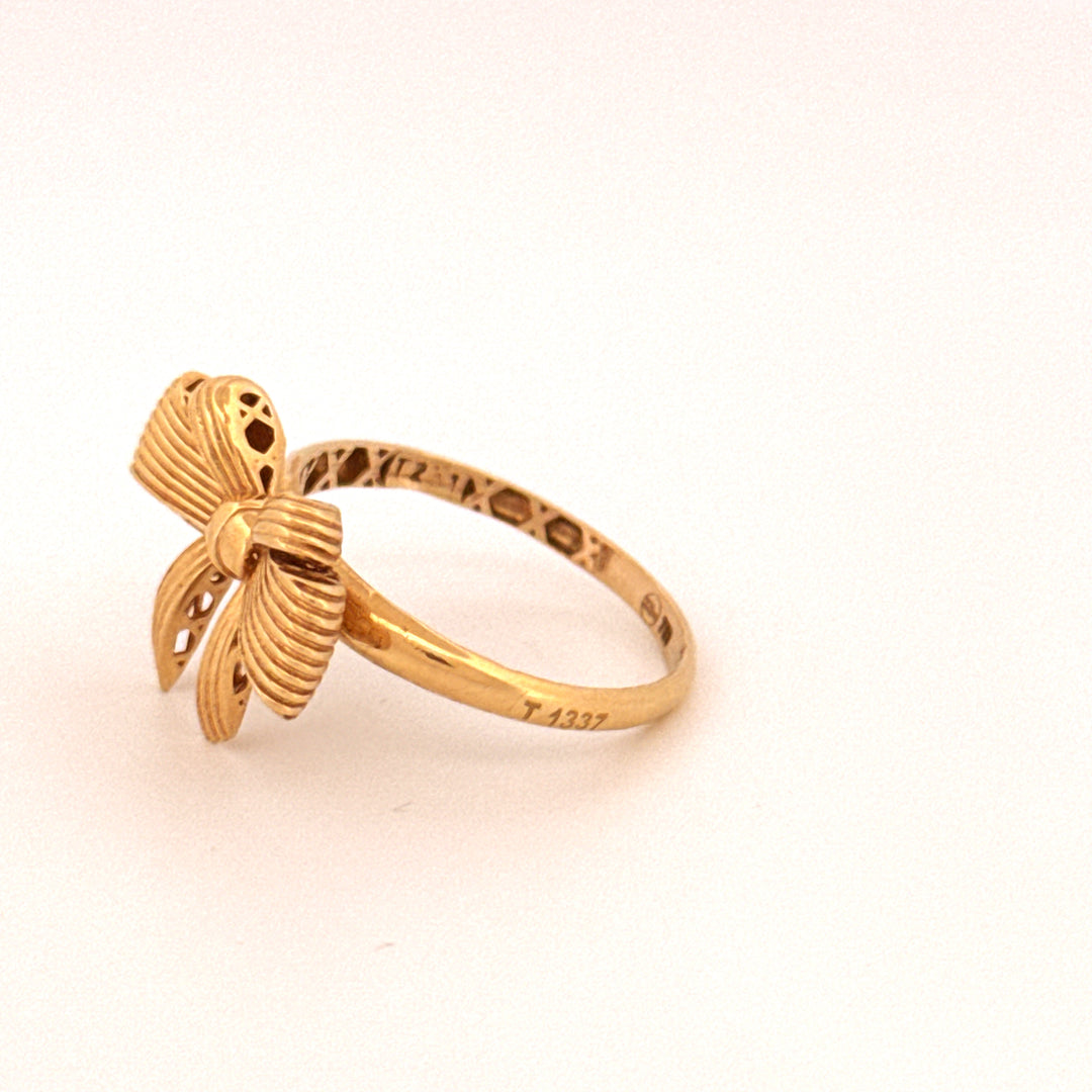 Ring Gelbgold 18k - Papillon-e Farah Diba (Schleife von Farah Diba)