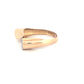 Ring Gelbgold & Weissgold 18k – Ashkbār (Tränenformen)