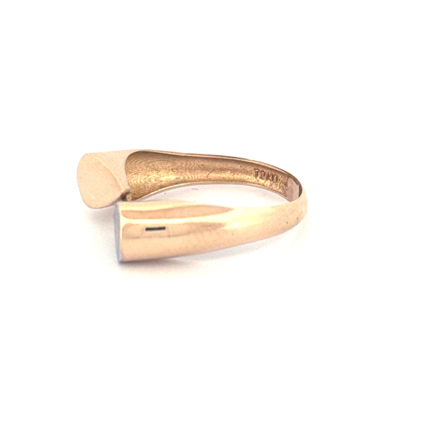 Ring Gelbgold & Weissgold 18k – Ashkbār (Tränenformen)