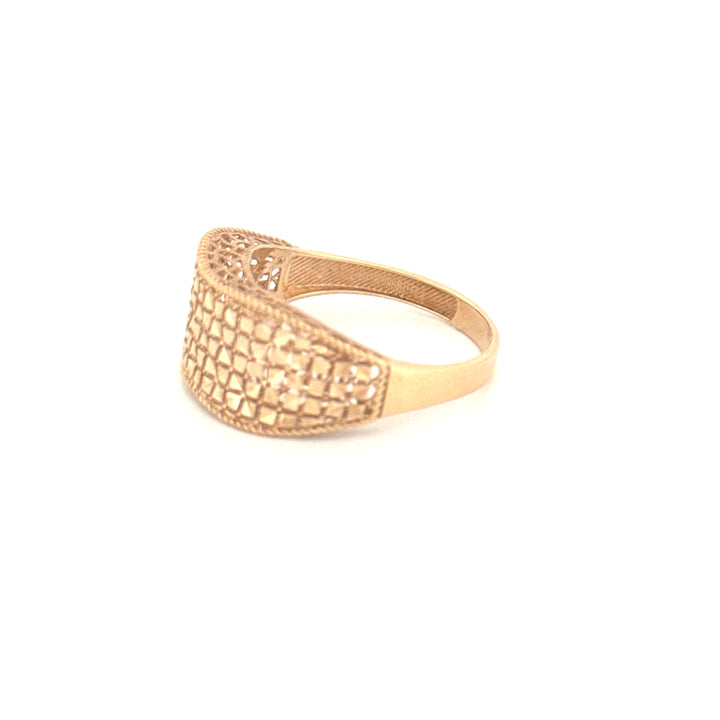 Ring Gelbgold 18k – Mosafer (Der Reisende)