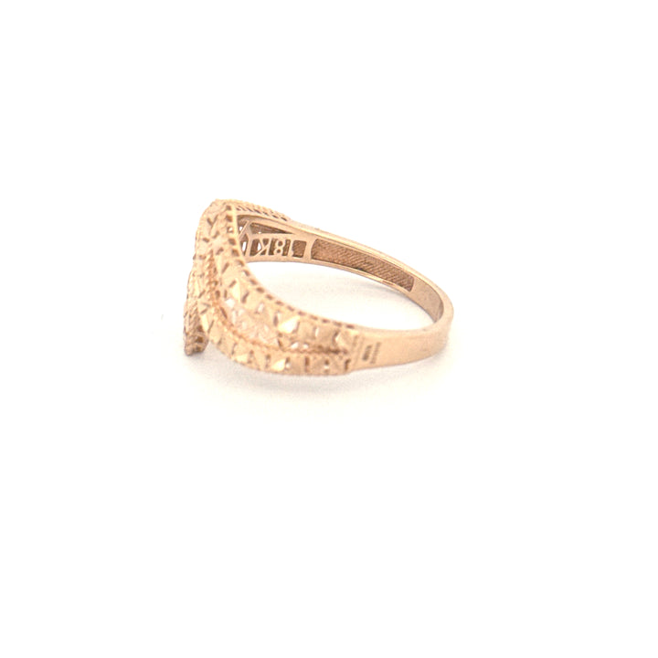 Ring Gelbgold 18k – Mehrâb (Bogenform)