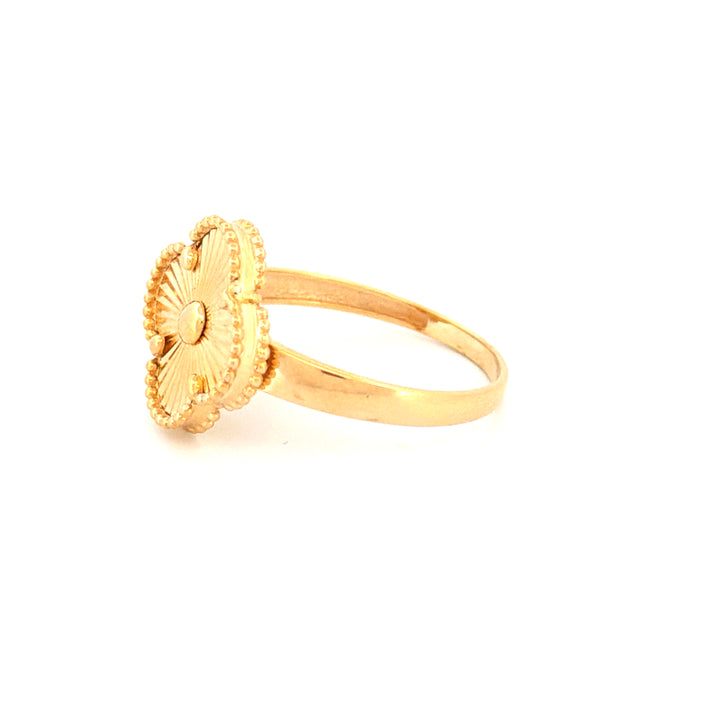 Ring Gelbgold 18k – Shabdar-e Angosht (Glück für den Finger)