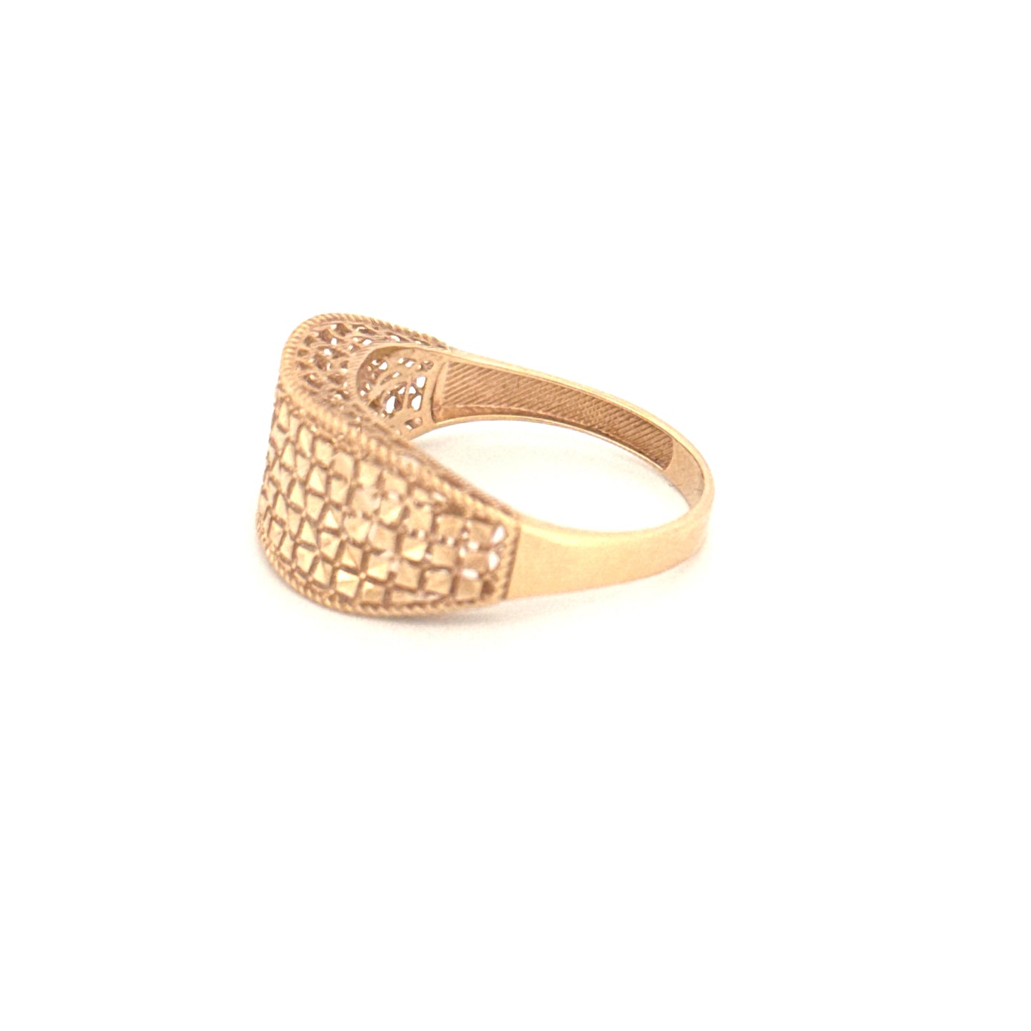 Ring Gelbgold 18k – Mosafer (Der Reisende)