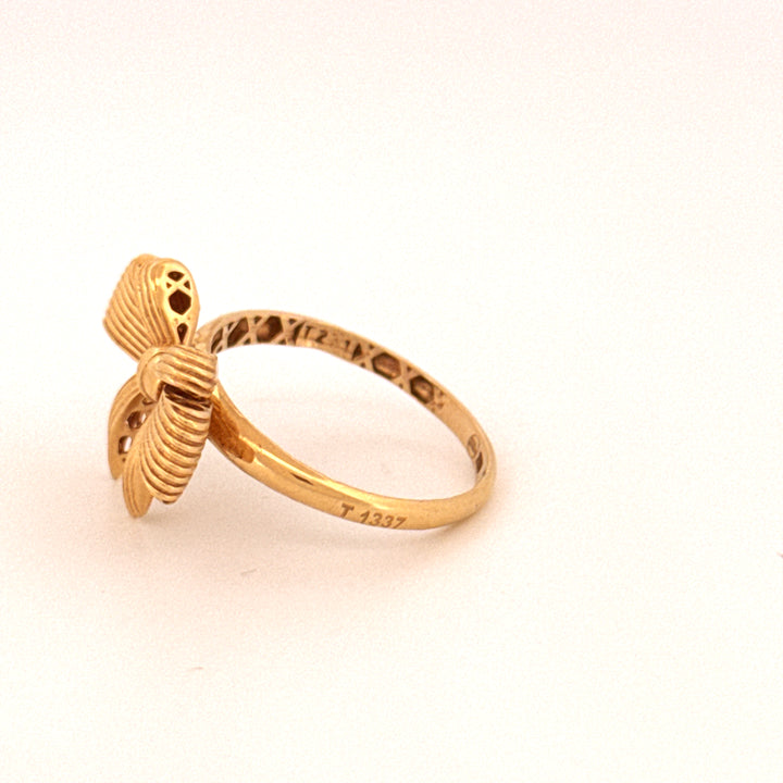Ring Gelbgold 18k - Papillon-e Farah Diba (Schleife von Farah Diba)