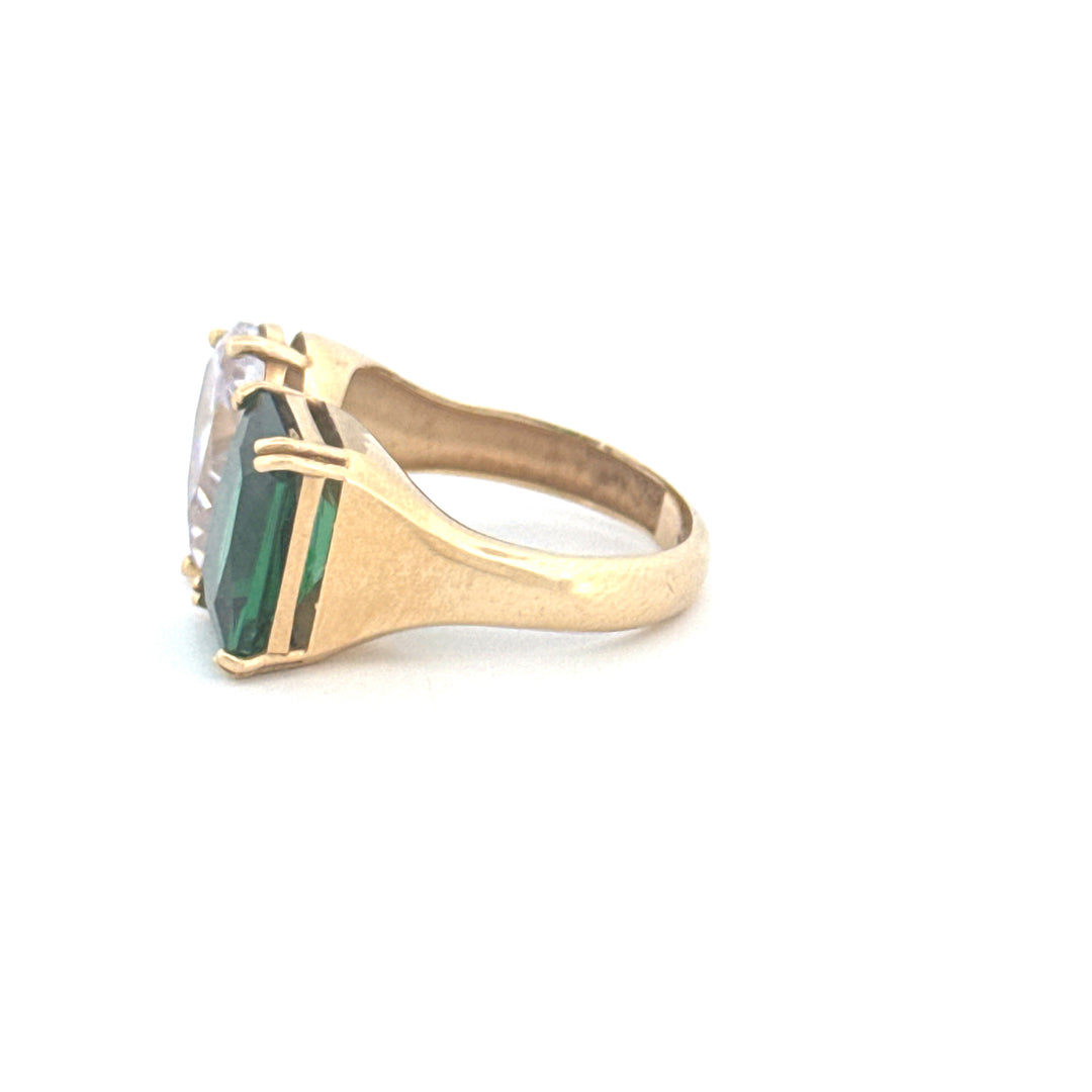 Ring Gelbgold 18k – Do Jān (Zwei Seelen)