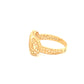 Ring Gelbgold 18k - Bi-Nahayat (Unendlichkeit)