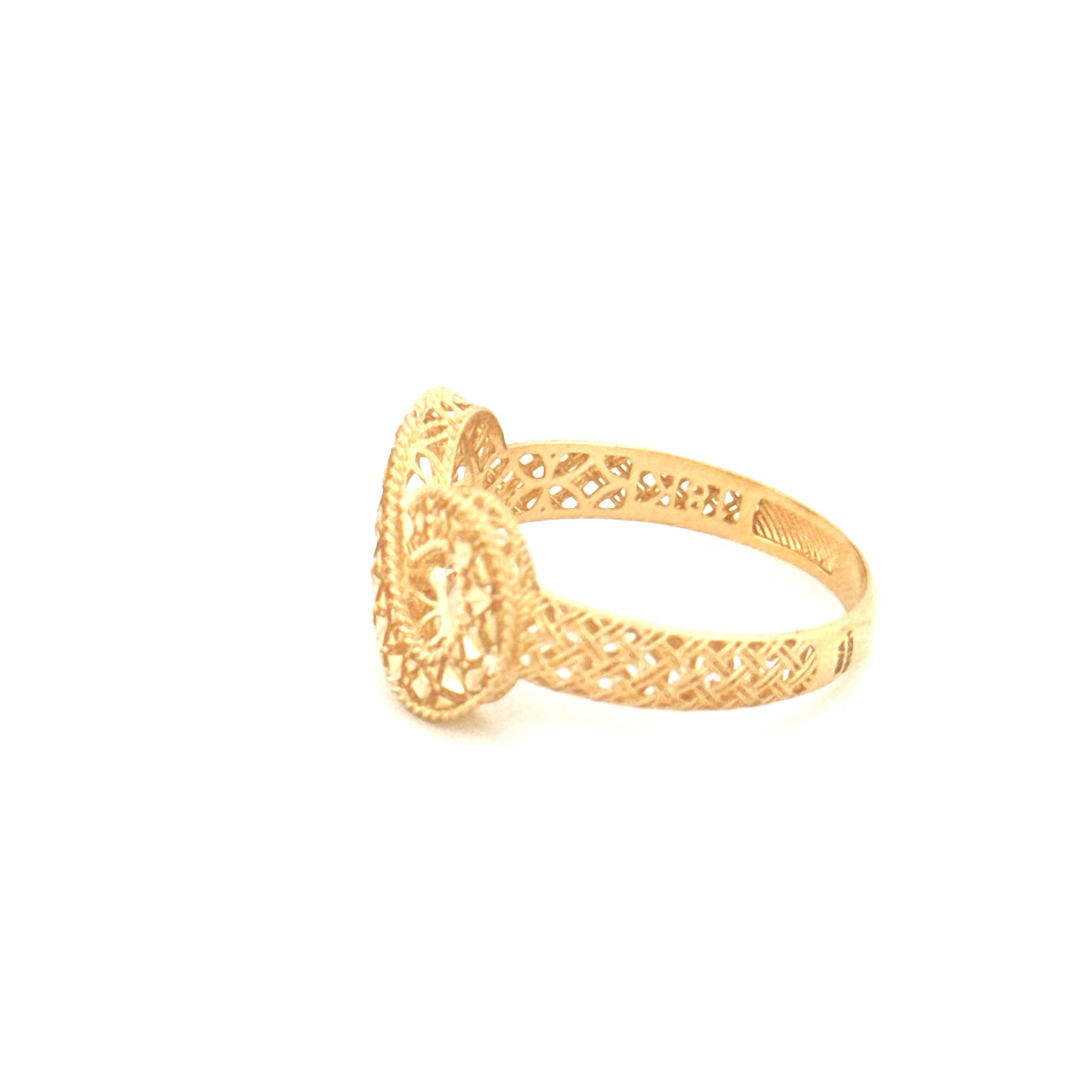 Ring Gelbgold 18k - Bi-Nahayat (Unendlichkeit)