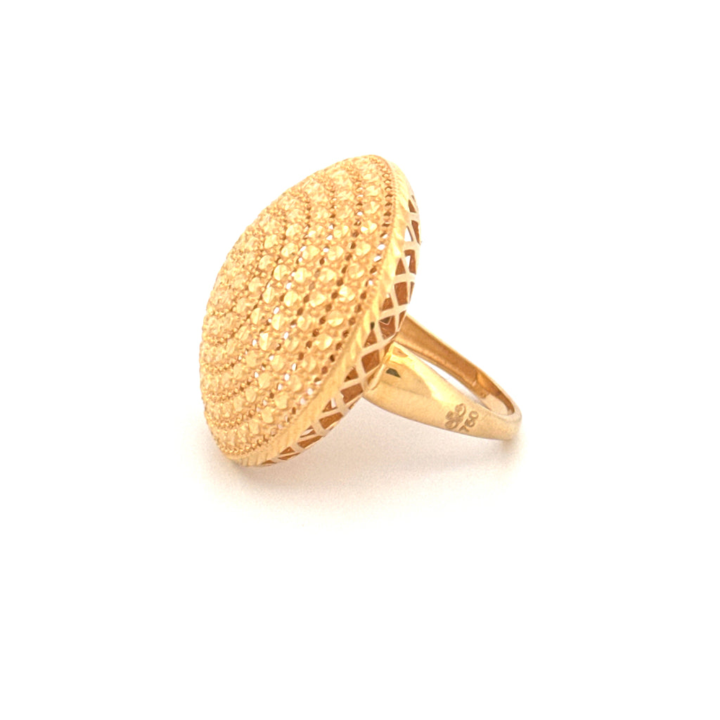 Ring Gelbgold 18k - Gooy-e Bozorg-e Aftab (Grosse Sonnenkugel)