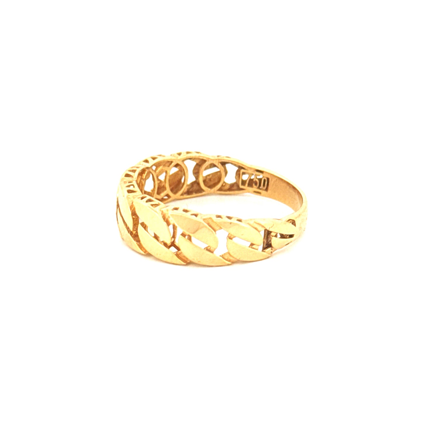 Ring Gelbgold 18k - Zanjir-e Ziba (Hübsche Kette)