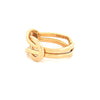 Ring Gelbgold 18k - Gereh-e Tala (Goldener Knoten)