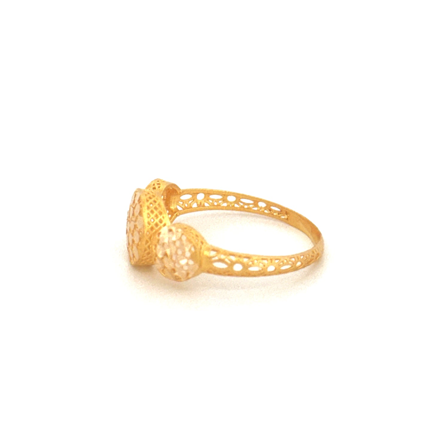 Ring Gelbgold 18k - Roya-ye-Bipayan (Der ewige Traum)