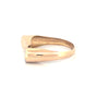 Ring Gelbgold & Weissgold 18k – Ashkbār (Tränenformen)
