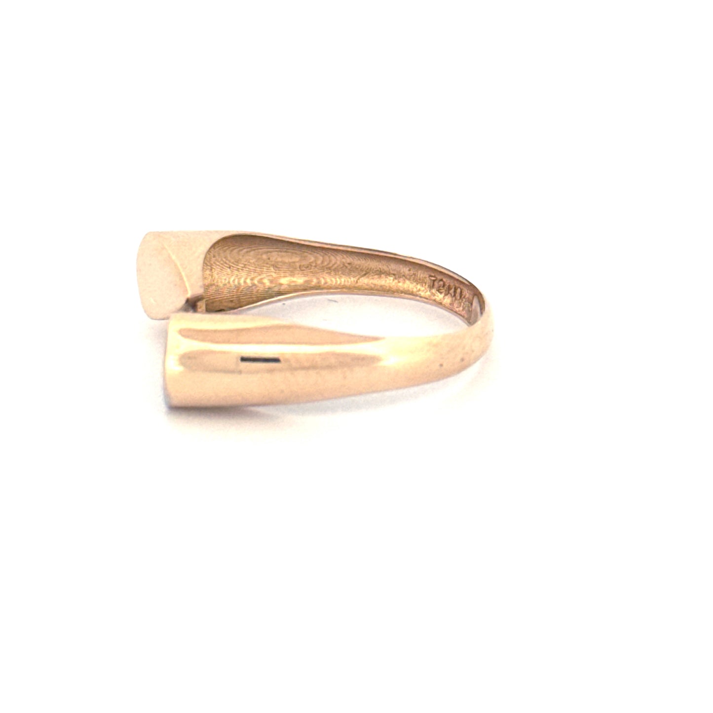 Ring Gelbgold & Weissgold 18k – Ashkbār (Tränenformen)