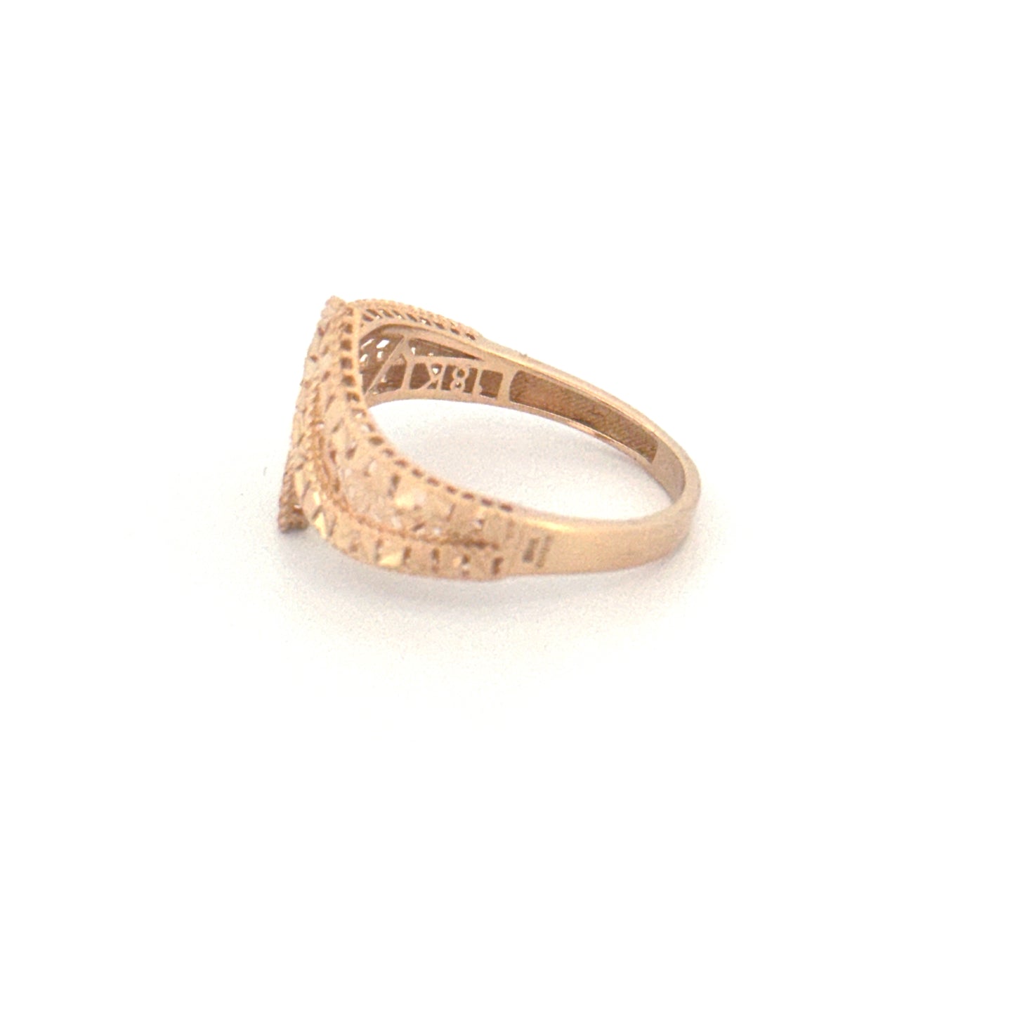 Ring Gelbgold 18k – Mehrâb (Bogenform)