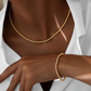 Armband Gelbgold 18k - Morvarid-e Zanjir (Perlenkette)