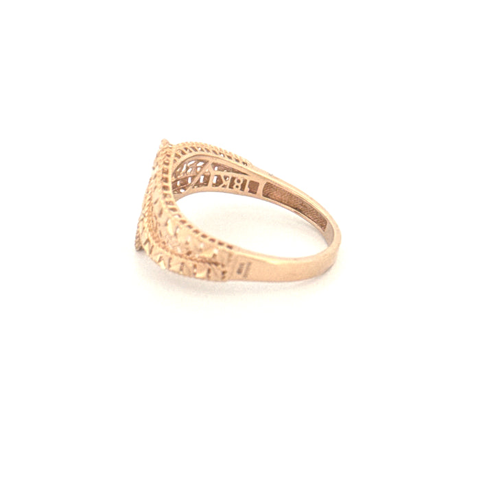 Ring Gelbgold 18k – Mehrâb (Bogenform)