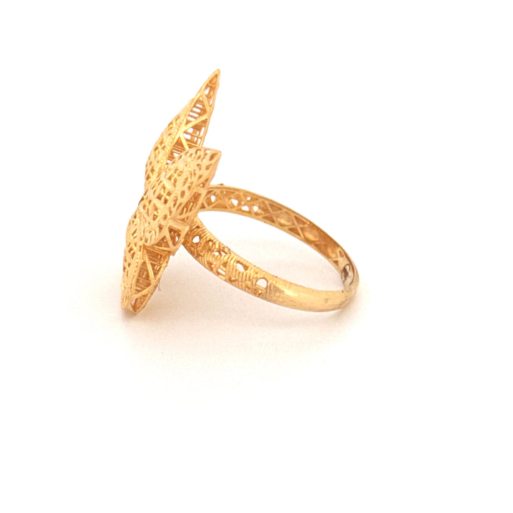 Ring Gelbgold 18k - Parvaneh-ye Bahari (Frühlingsschmetterling)