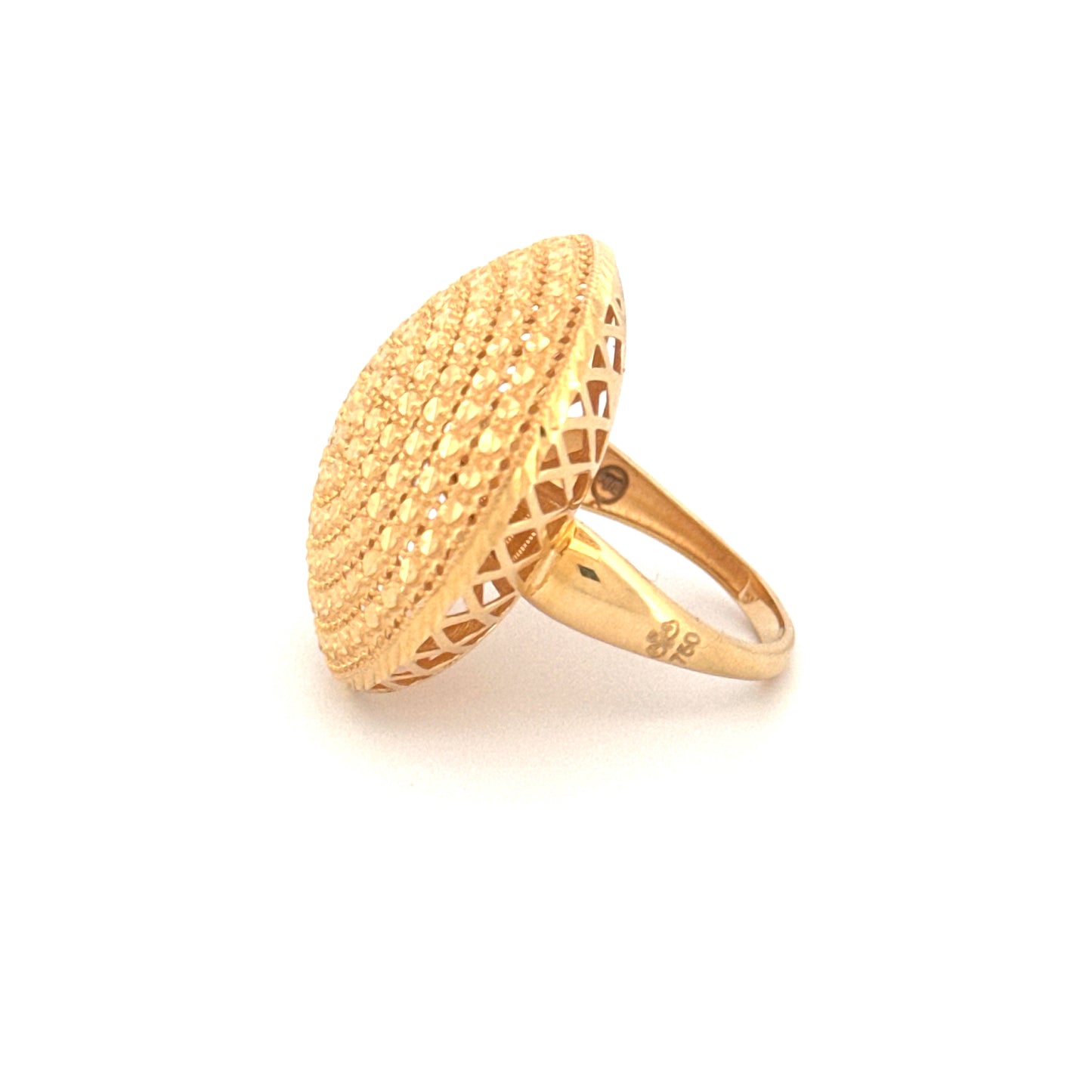 Ring Gelbgold 18k - Gooy-e Bozorg-e Aftab (Grosse Sonnenkugel)