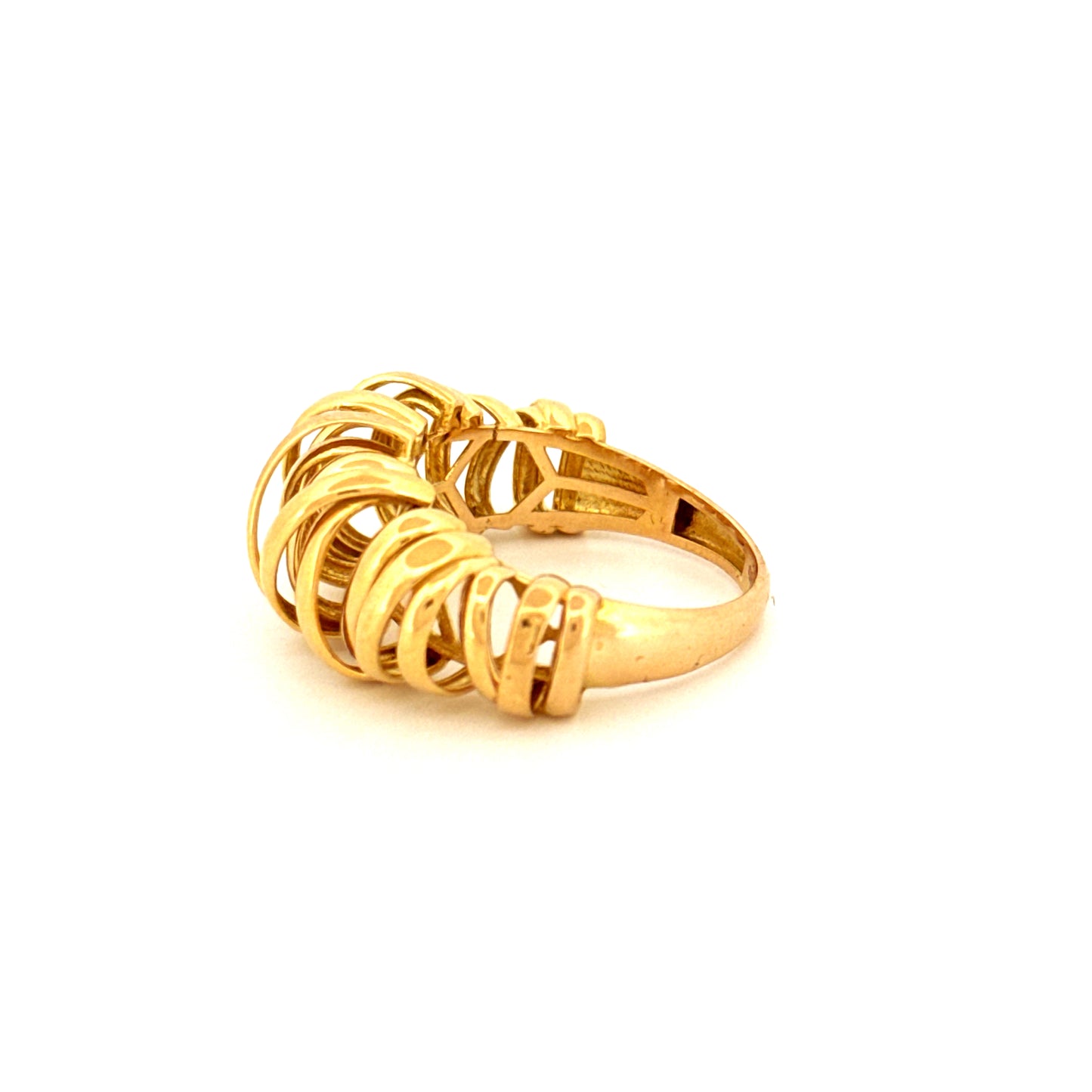Ring Gelbgold 18k - Navar-e Abrisham (Seidenbänder)