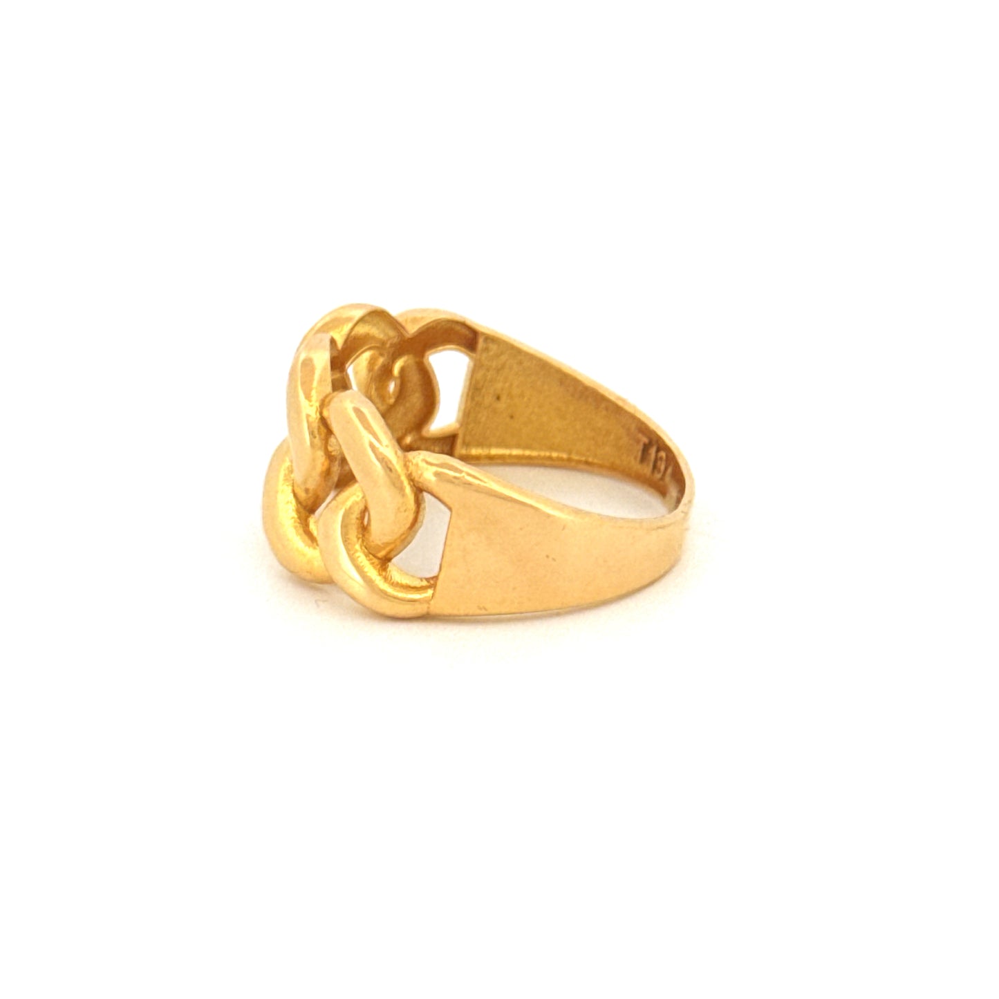 Ring Gelbgold 18k - Zanjir-e Eshgh (Kette der Liebe)