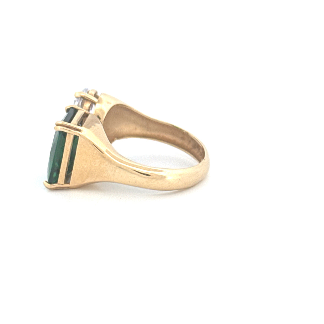 Ring Gelbgold 18k – Do Jān (Zwei Seelen)