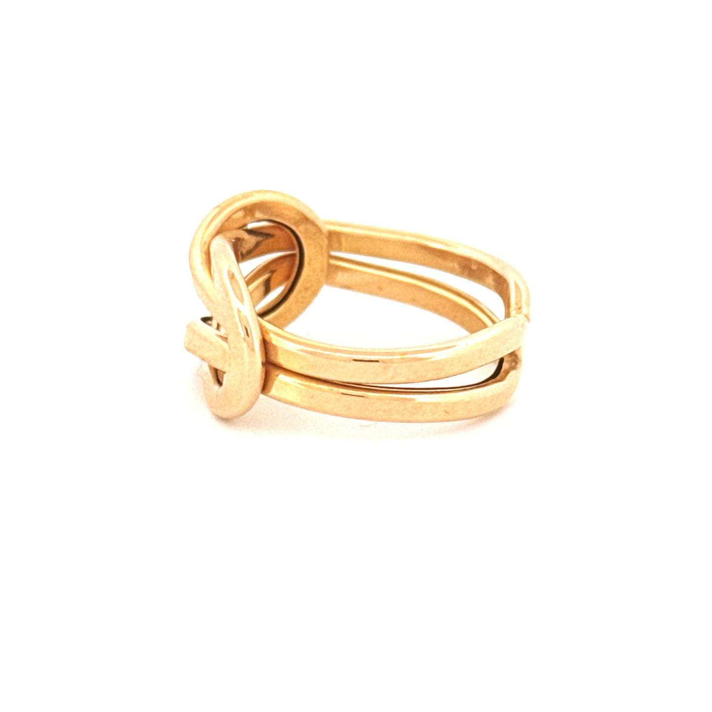Ring Gelbgold 18k - Gereh-e Tala (Goldener Knoten)