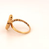 Ring Gelbgold 18k - Papillon-e Farah Diba (Schleife von Farah Diba)