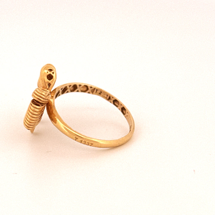 Ring Gelbgold 18k - Papillon-e Farah Diba (Schleife von Farah Diba)