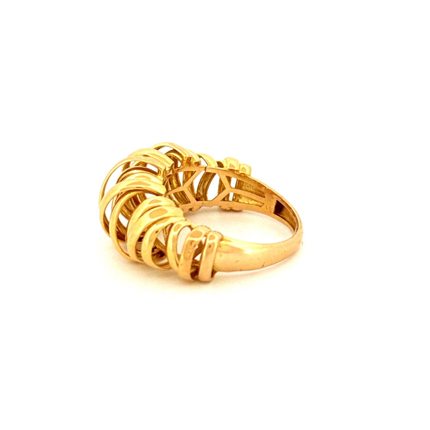 Ring Gelbgold 18k - Navar-e Abrisham (Seidenbänder)