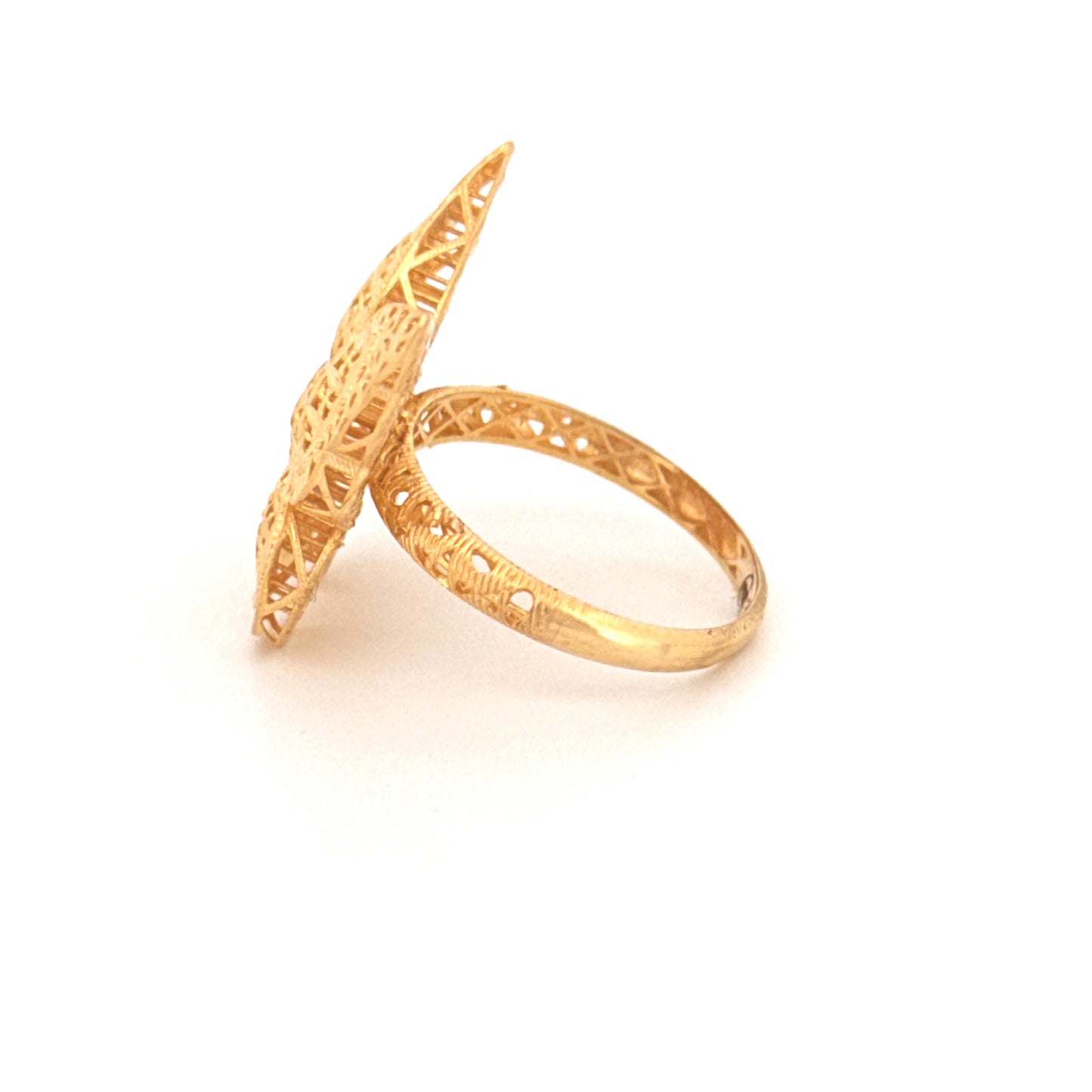 Ring Gelbgold 18k - Parvaneh-ye Bahari (Frühlingsschmetterling)
