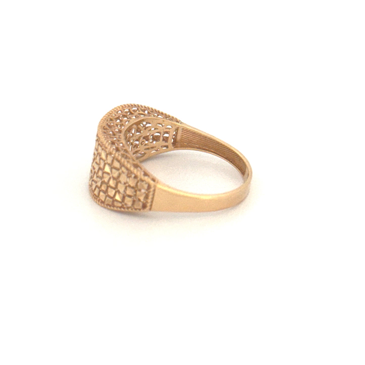 Ring Gelbgold 18k – Mosafer (Der Reisende)