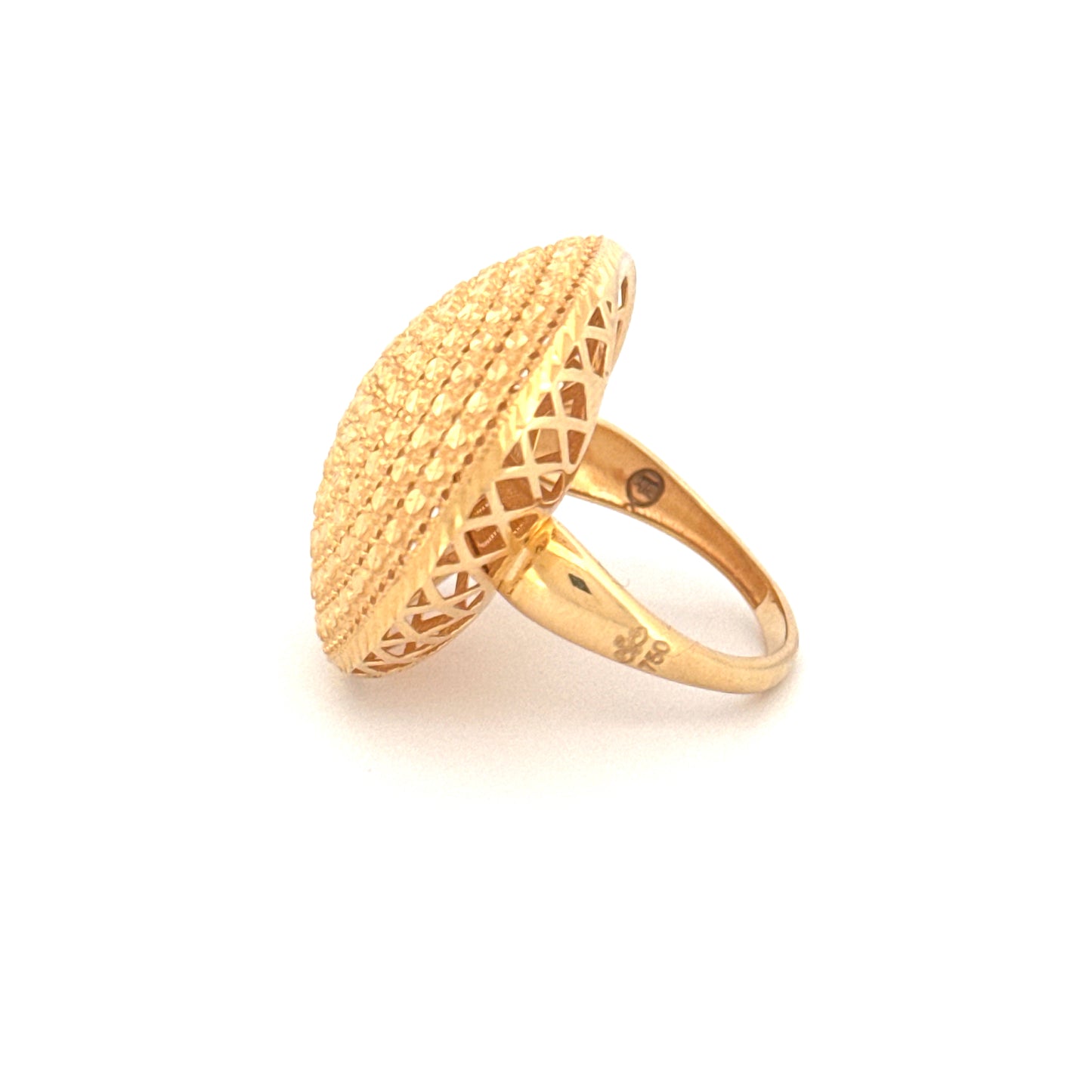 Ring Gelbgold 18k - Gooy-e Bozorg-e Aftab (Grosse Sonnenkugel)