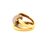 Ring Gelbgold 18k - Halgheh-ye Hamahang (Harmonische Verschlingung)