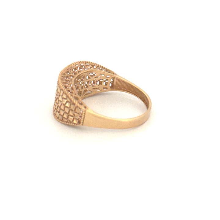 Ring Gelbgold 18k – Mosafer (Der Reisende)