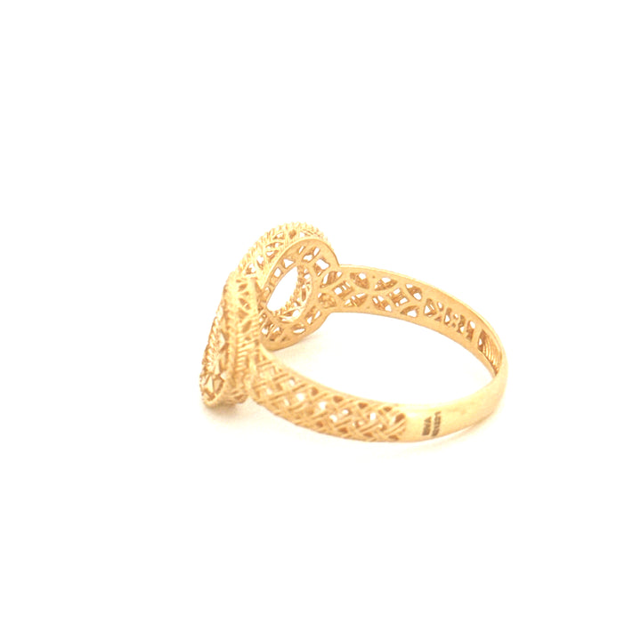 Ring Gelbgold 18k - Bi-Nahayat (Unendlichkeit)