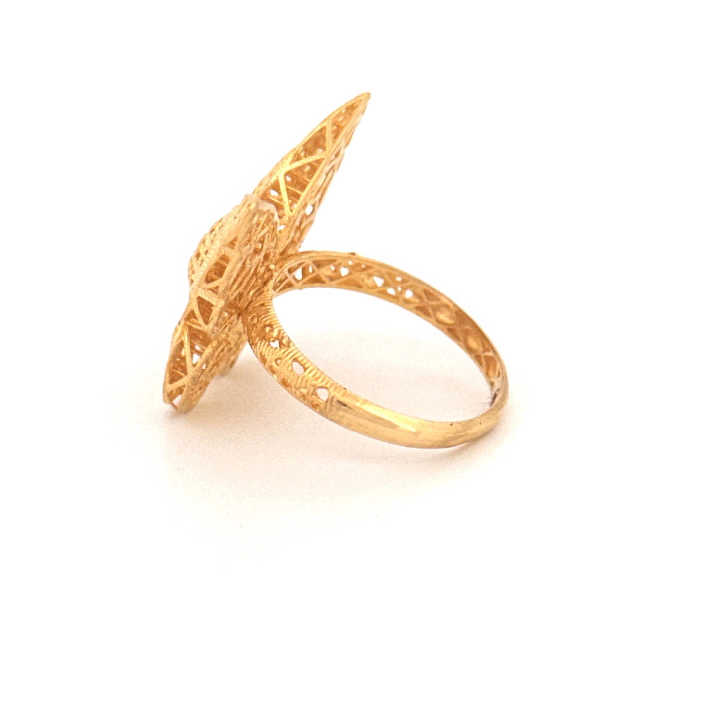 Ring Gelbgold 18k - Parvaneh-ye Bahari (Frühlingsschmetterling)