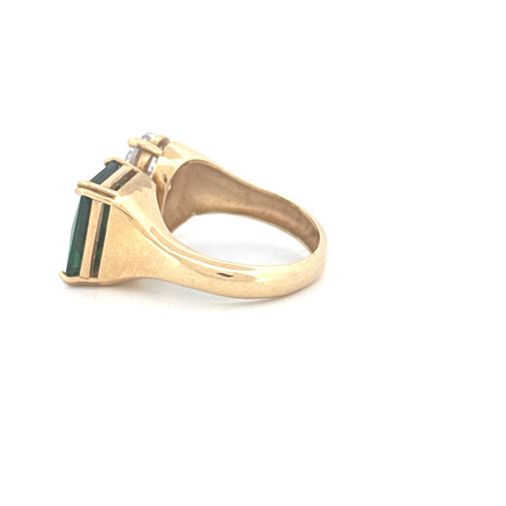 Ring Gelbgold 18k – Do Jān (Zwei Seelen)