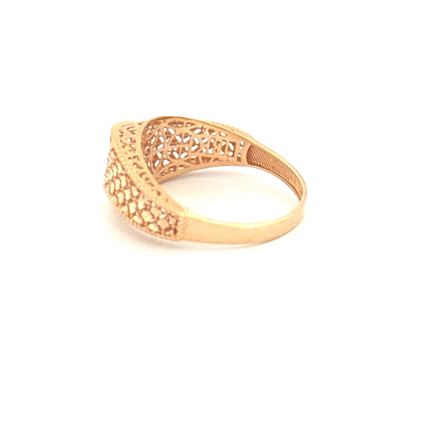 Ring Gelbgold 18k – Naghsh-e Mahram (Vertrautes Muster)