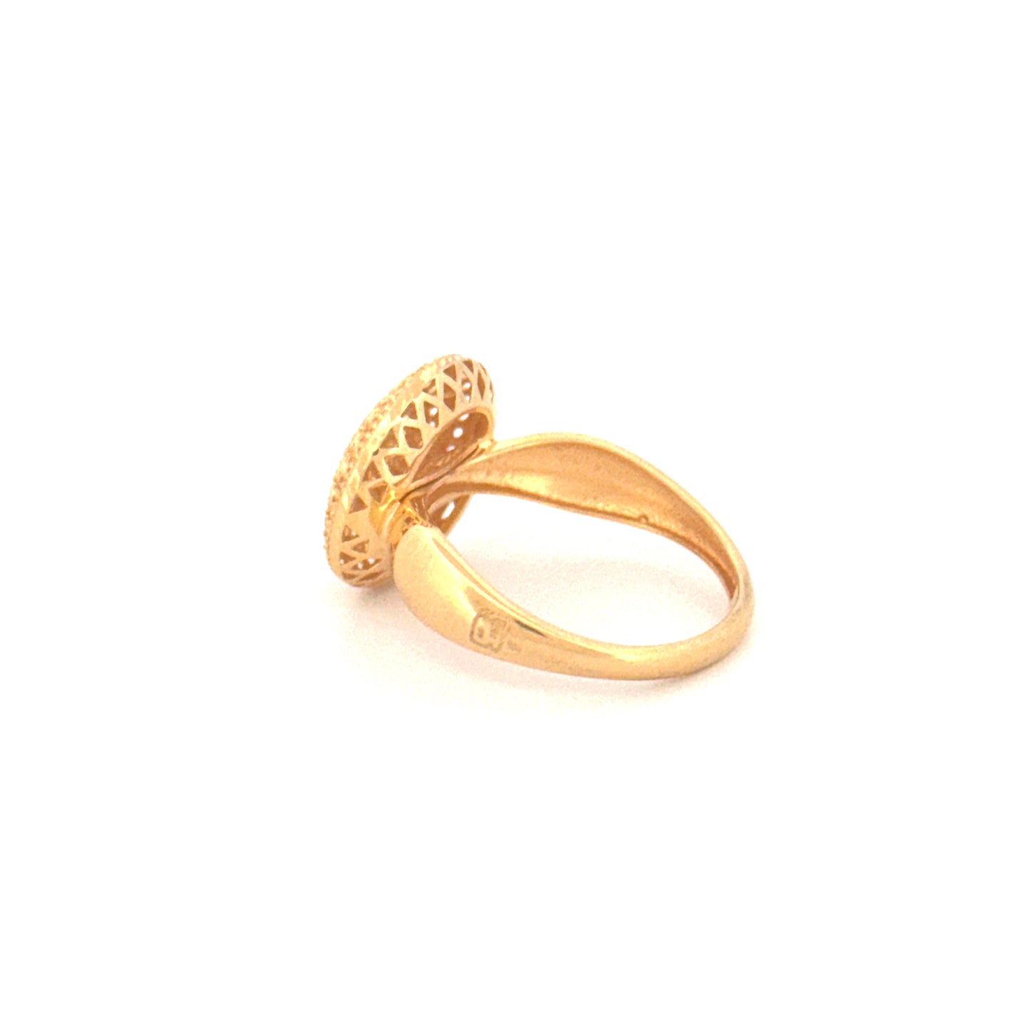 Ring Gelbgold 18k - Gooy-e Aftab (Sonnenkugel)