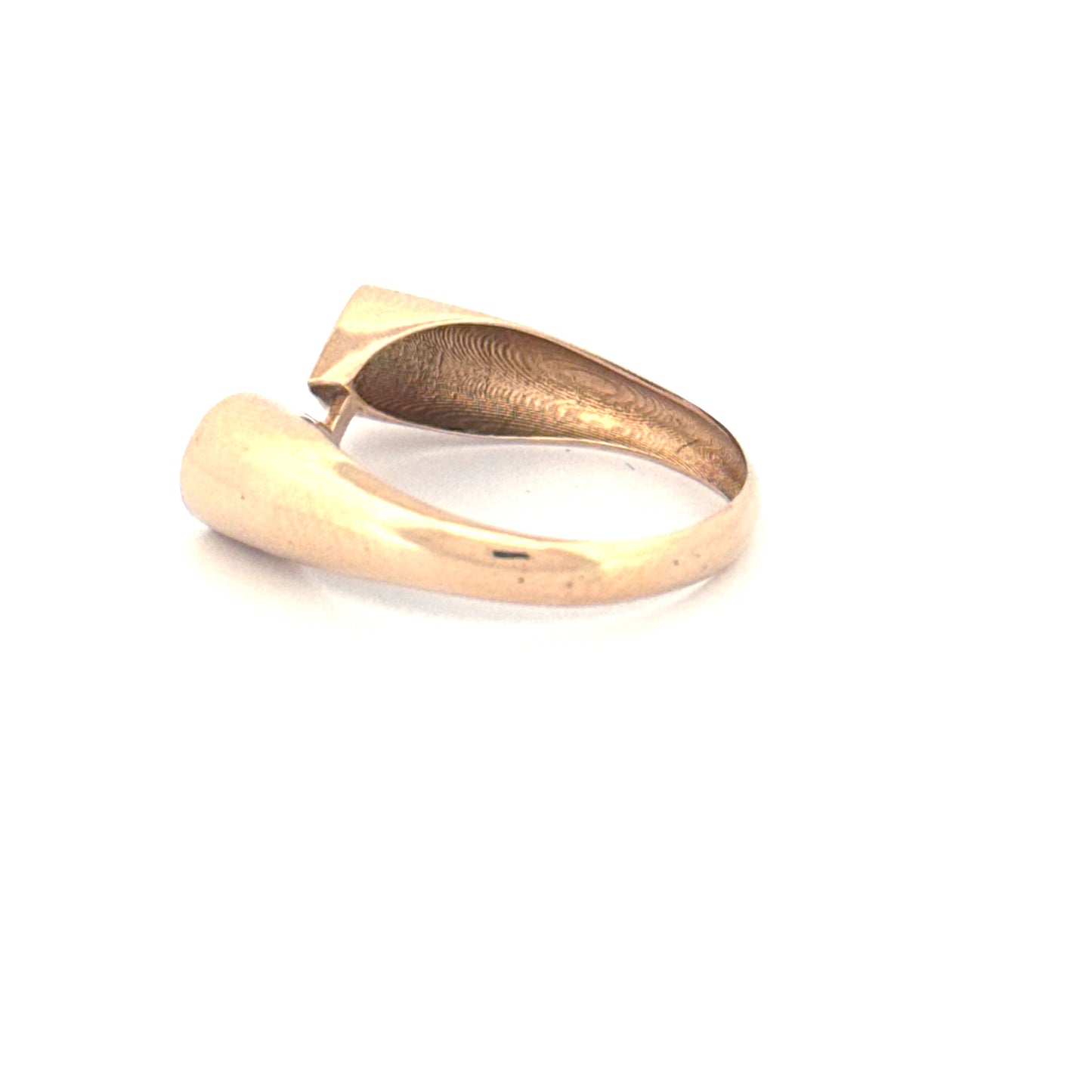 Ring Gelbgold & Weissgold 18k – Ashkbār (Tränenformen)