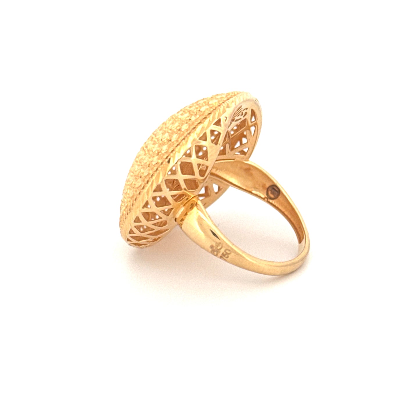 Ring Gelbgold 18k - Gooy-e Bozorg-e Aftab (Grosse Sonnenkugel)