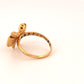 Ring Gelbgold 18k - Papillon-e Farah Diba (Schleife von Farah Diba)