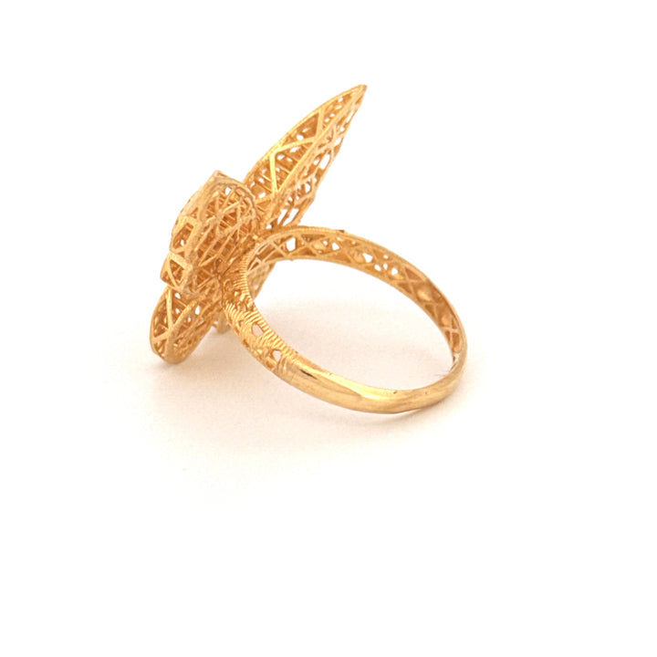 Ring Gelbgold 18k - Parvaneh-ye Bahari (Frühlingsschmetterling)
